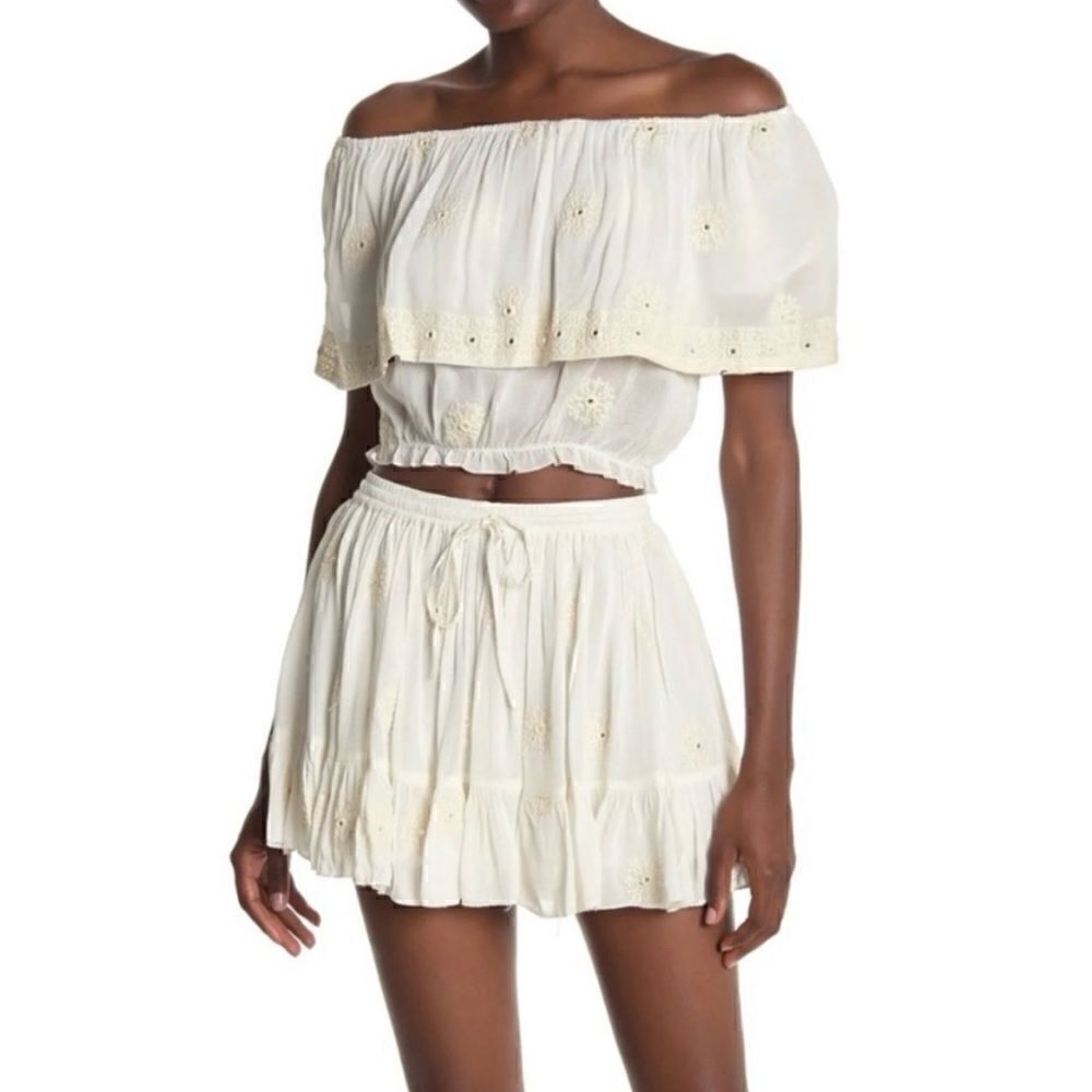 NWT XS Raga Angel Wing Crop